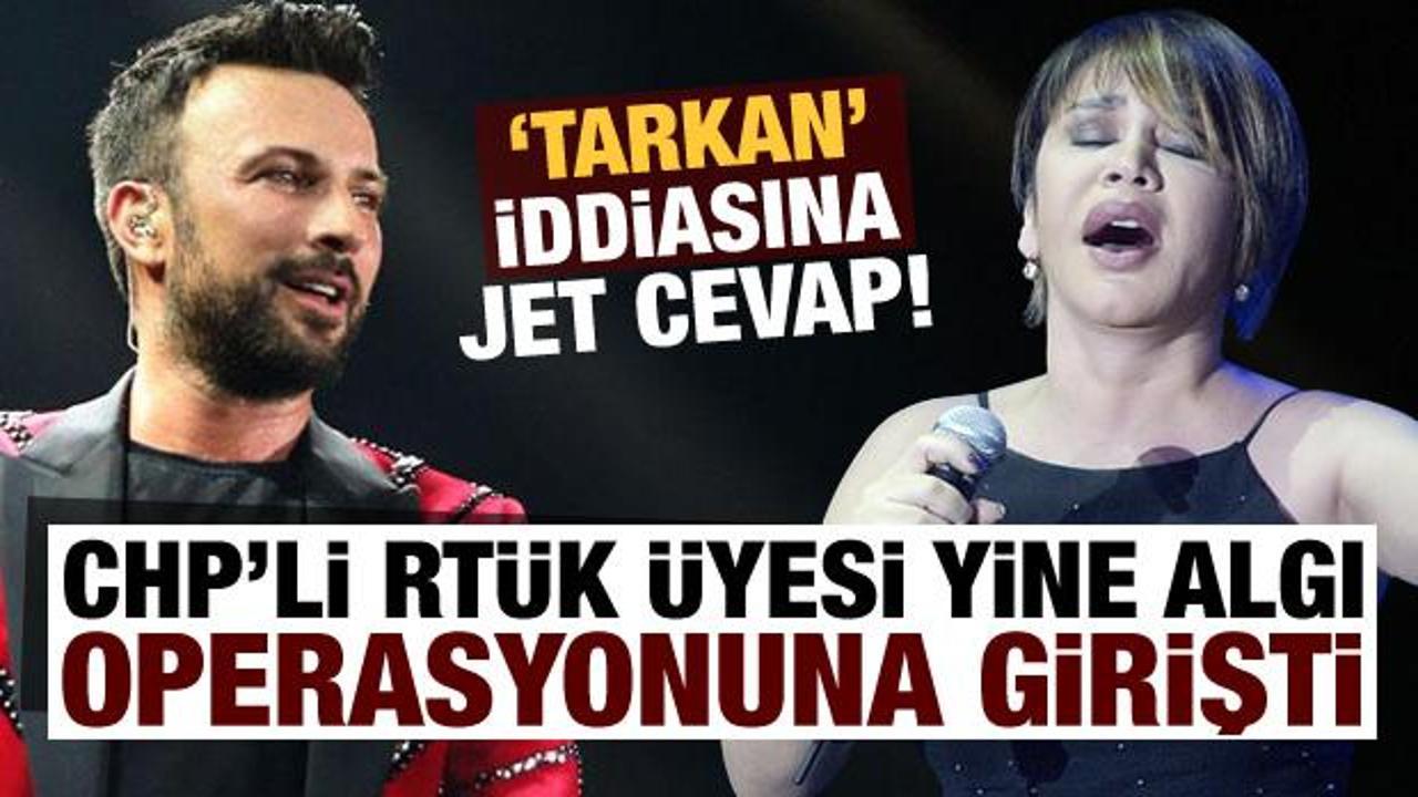 RTÜK Başkanı Şahin'den CHP'li RTÜK üyesinin 'Tarkan' yalanına jet cevap!