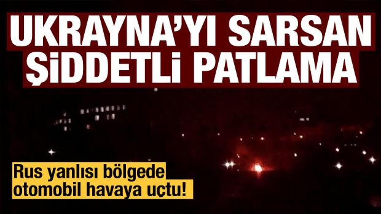 Rus haber ajansından son dakika: Donetsk'te şiddetli patlama