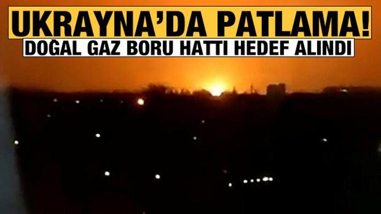 Son dakika: Ukrayna Lugansk'ta şiddetli patlama!