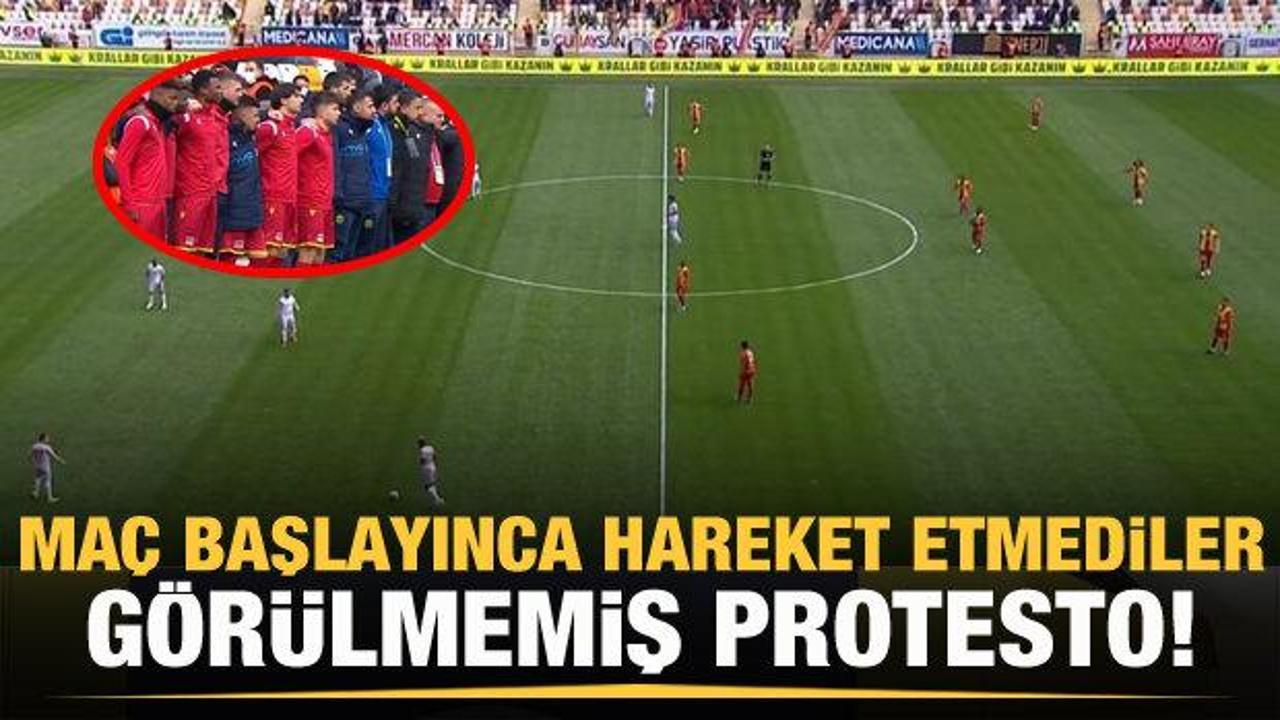 Yeni Malatyaspor'dan protesto! Antalyaspor maçında...
