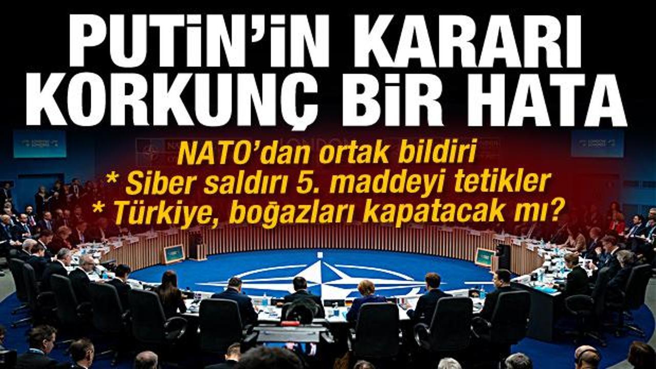 NATO Liderler Zirvesi sona erdi: Putin'in kararı korkunç bir stratejik hata
