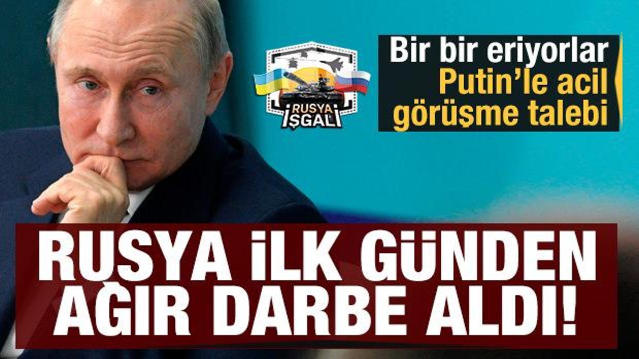 Rusya ağır darbe alıyor! Dev şirketler eridi, Putin'le acil toplantı talebi