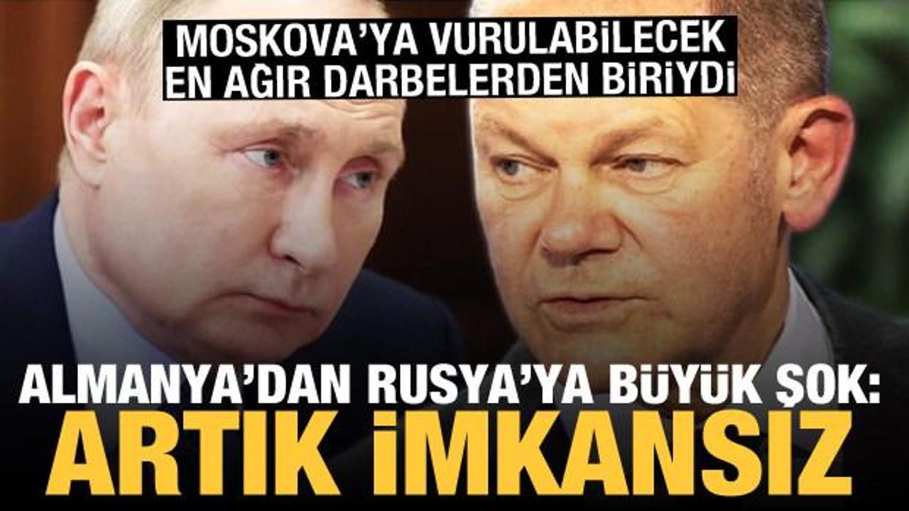Rusya'dan ilk somut yaptırıma tepki: Almanya Kuzey Akım 2'yi askıya aldı