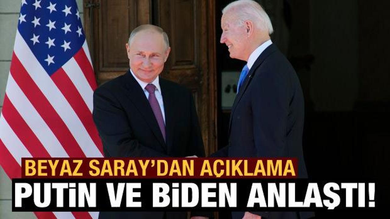 Beyaz Saray'dan sonra Kremlin'den de açıklama: Biden ile Putin her an görüşebilir