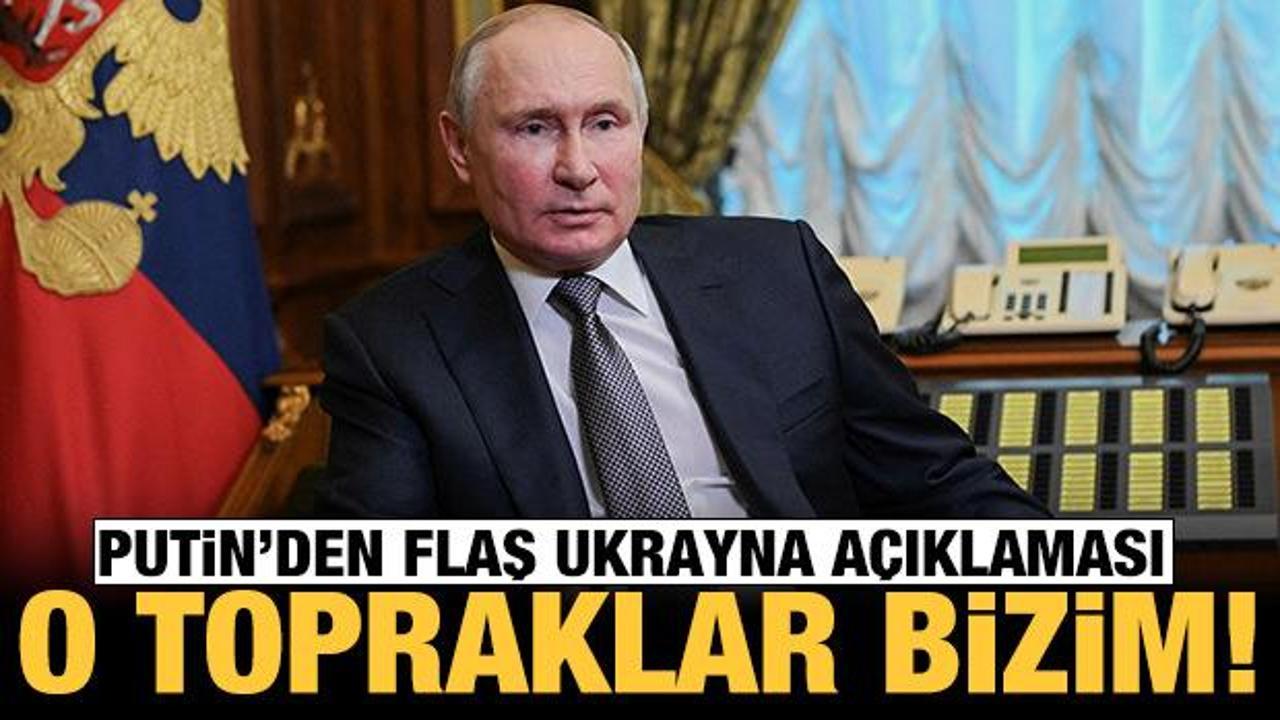 Son dakika: Putin'den çok kritik Ukrayna açıklaması!