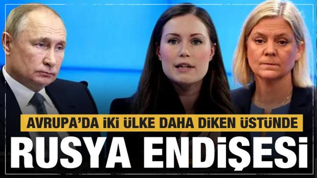 Ukrayna savaşı sonrası İsveç ve Finlandiya'da Rusya endişesi