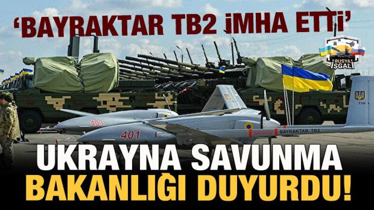 Ukrayna Savunma Bakanlığı: Bayraktar TB2'ler Rusya'ya cephane taşıyan treni imha etti