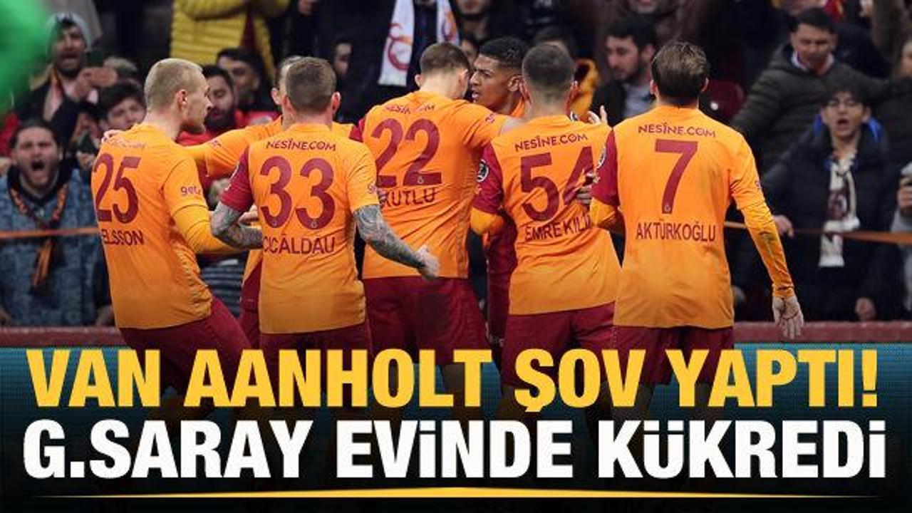 Van Aanholt Galatasaray'ı galibiyete taşıdı!