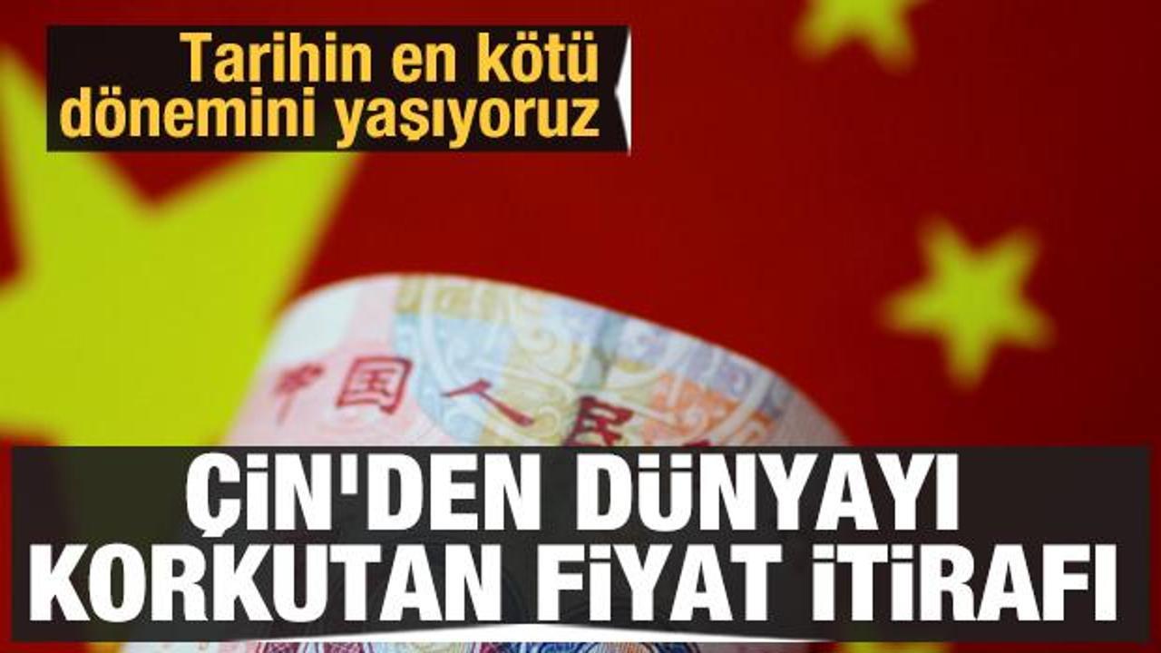 &Ccedil;in'den d&uuml;nyayı korkutan fiyat itirafı: Tarihin en k&ouml;t&uuml; d&ouml;nemini yaşıyoruz