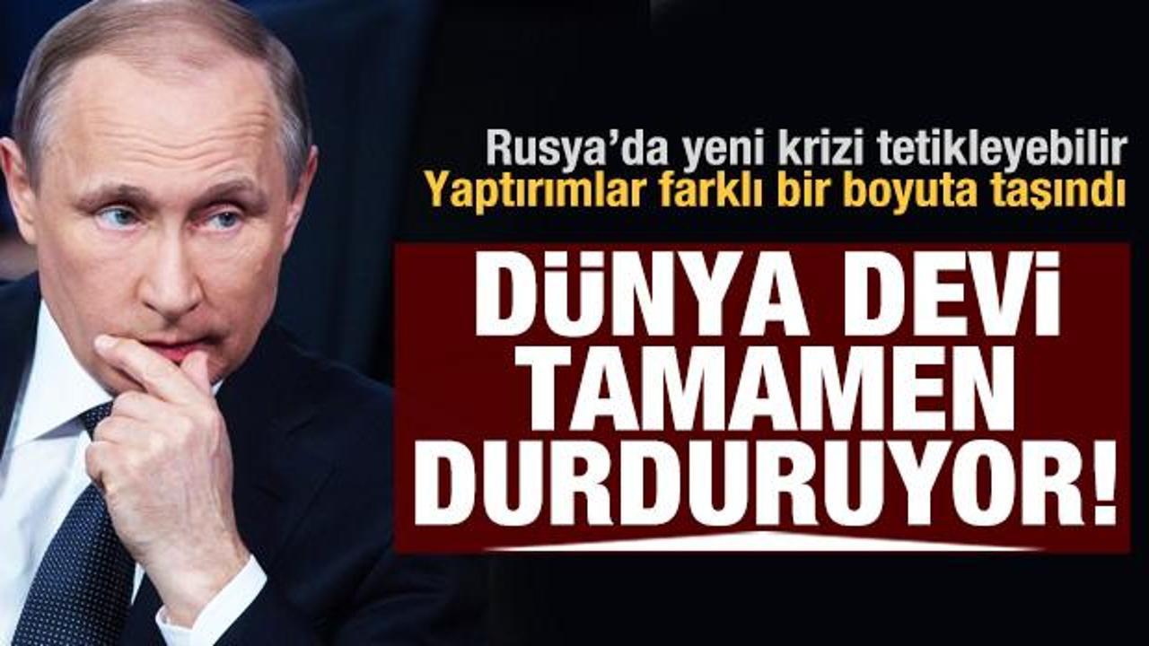 D&uuml;nya devi Maersk t&uuml;m sevkiyatı durdurdu: Rusya'ya en b&uuml;y&uuml;k yaptırım