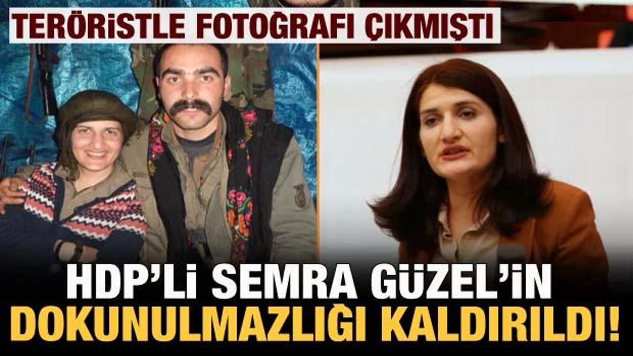 HDP'li Semra G&uuml;zel'in dokunulmazlığı kaldırıldı