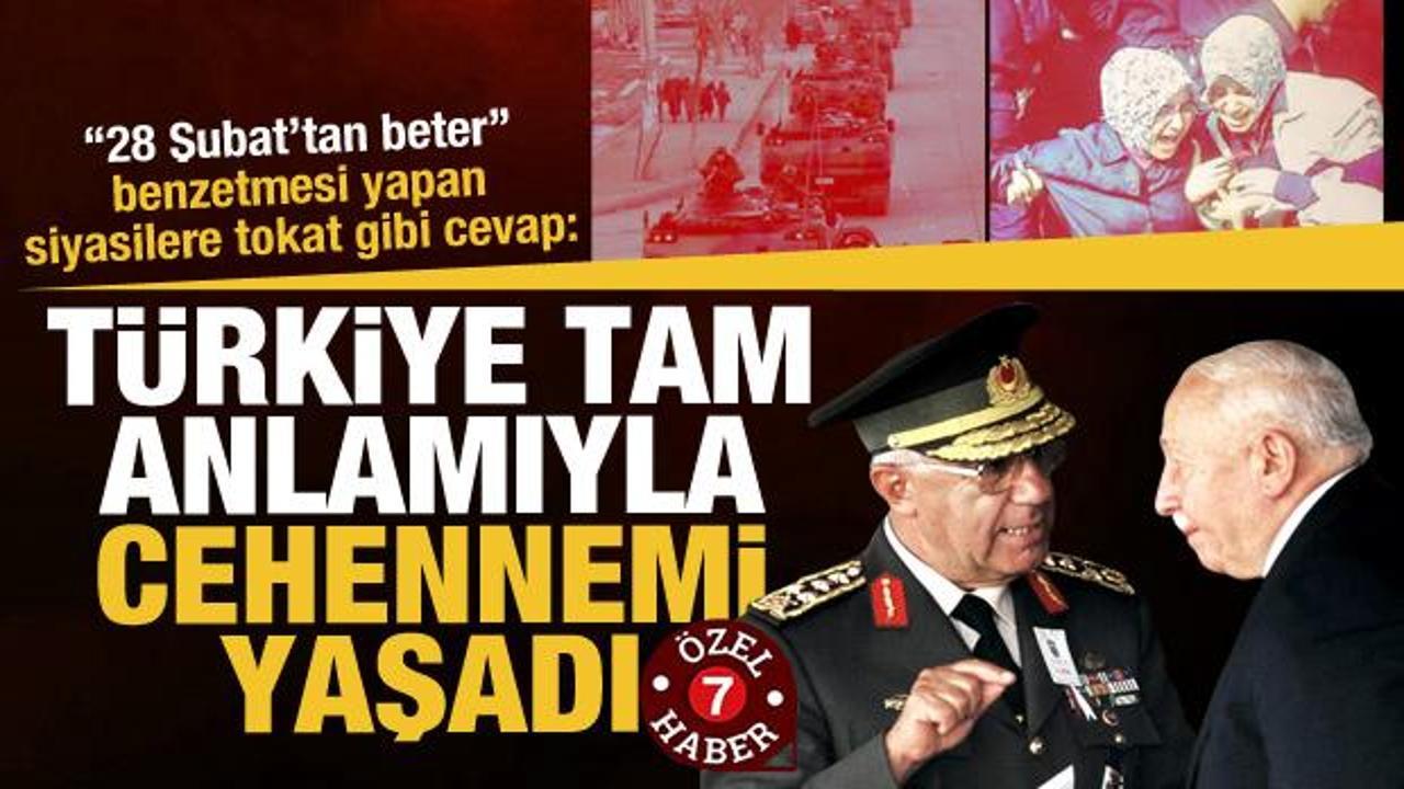 Kamu Başdenetçisi Şeref Malkoç: Türkiye 28 Şubat'ta tam anlamıyla cehennemi yaşadı