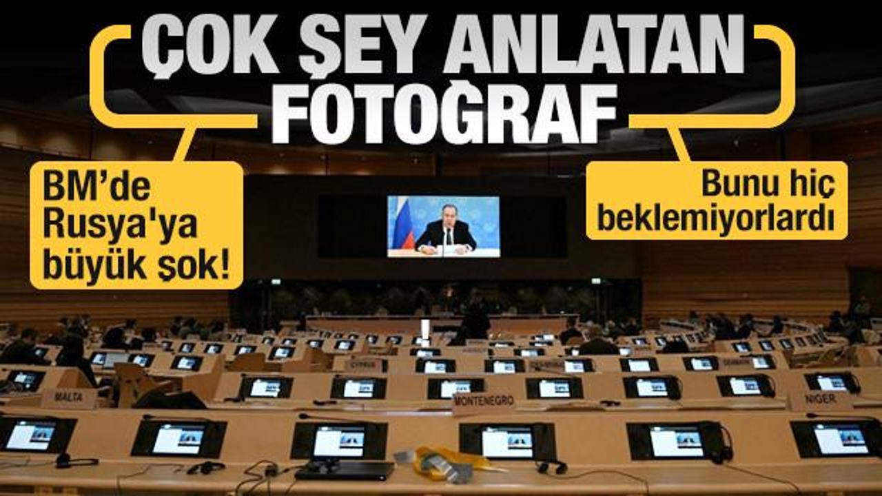 Rusya Dışişleri Bakanı Lavrov'a BM'de soğuk duş: Protesto edildi!