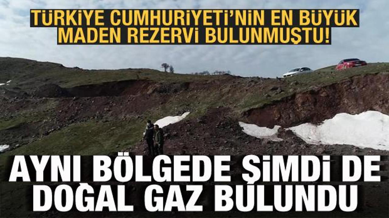 Türkiye’nin en büyük maden rezervi bulunmuştu, şimdi de doğal gaz bulundu