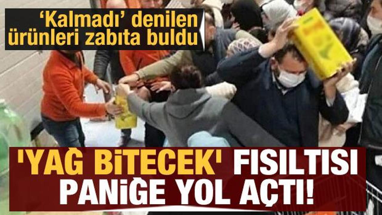 Zincir marketlerin oyunu bitmiyor: 'Yağ bitecek' iddiası paniğe yol a&ccedil;tı