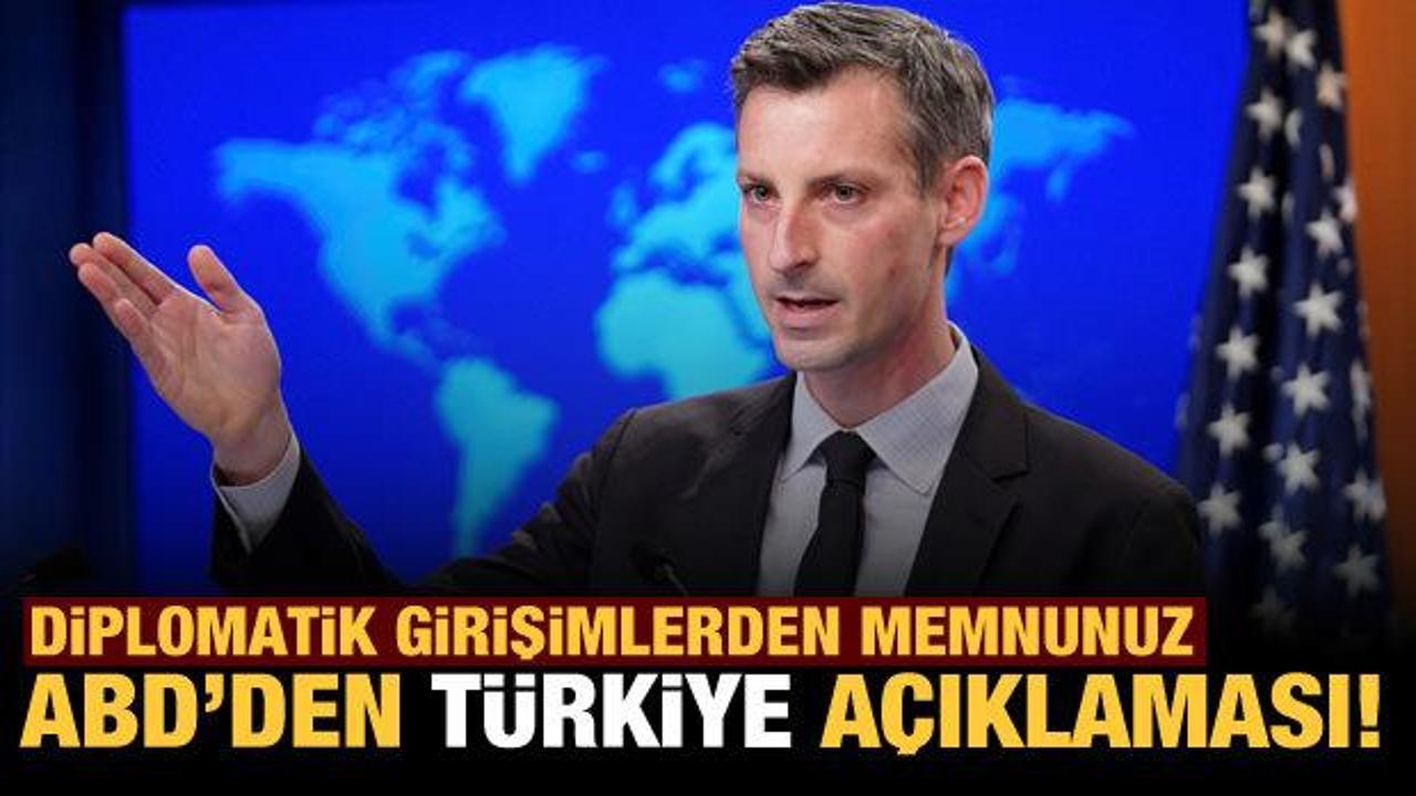 ABD Dışişleri Sözcüsü: Türkiye'nin Ukrayna konusundaki diplomatik girişimlerinden memnunuz
