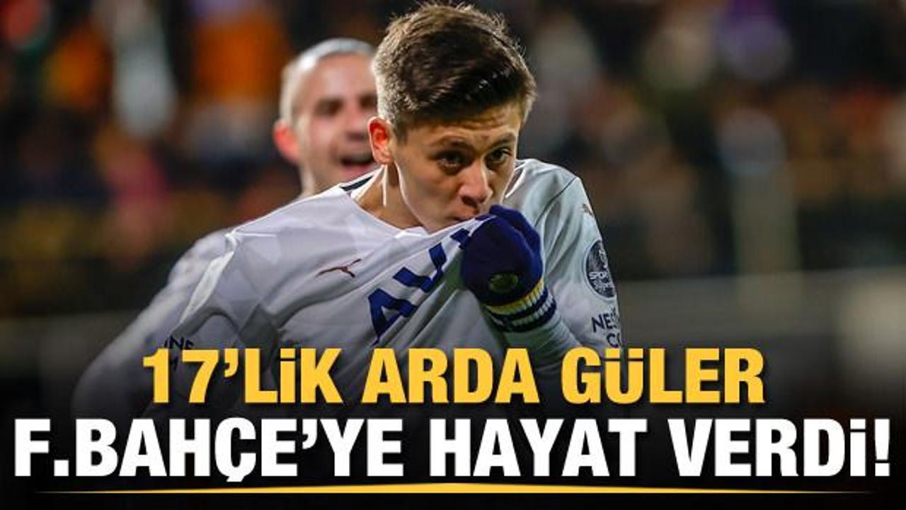 Arda Güler, Fenerbahçe'ye hayat verdi