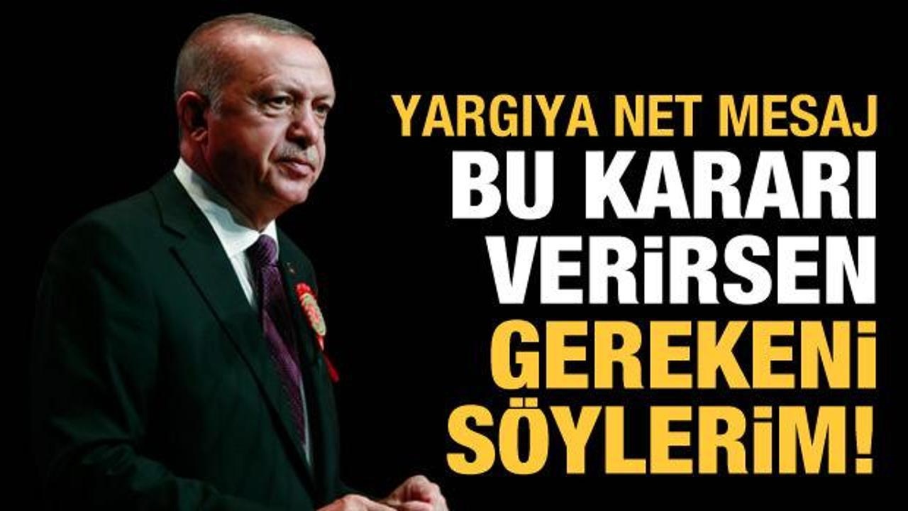 Erdoğan'dan son dakika açıklamalar: Yargıya net mesaj, muhtarlara ayçiçek yağı talimatı!