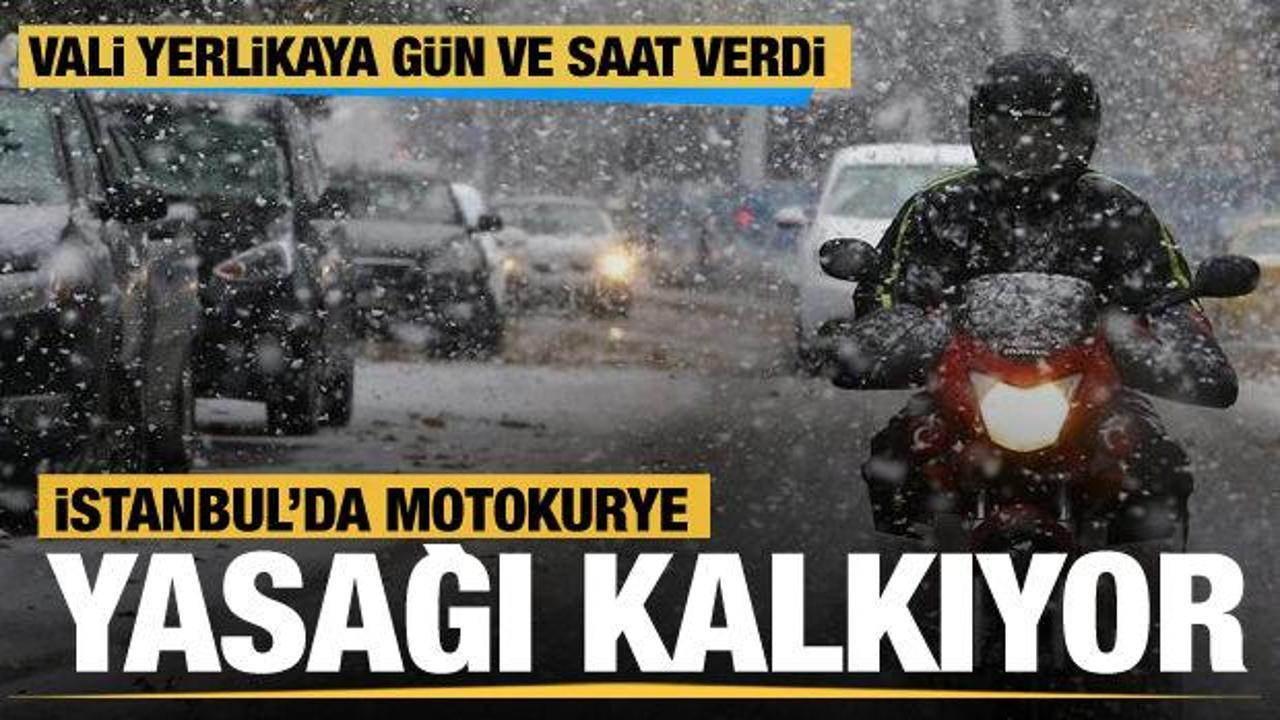 İstanbul'da Motosiklet, Elektrikli scooter ve Motokuryeler için yasak kalkıyor
