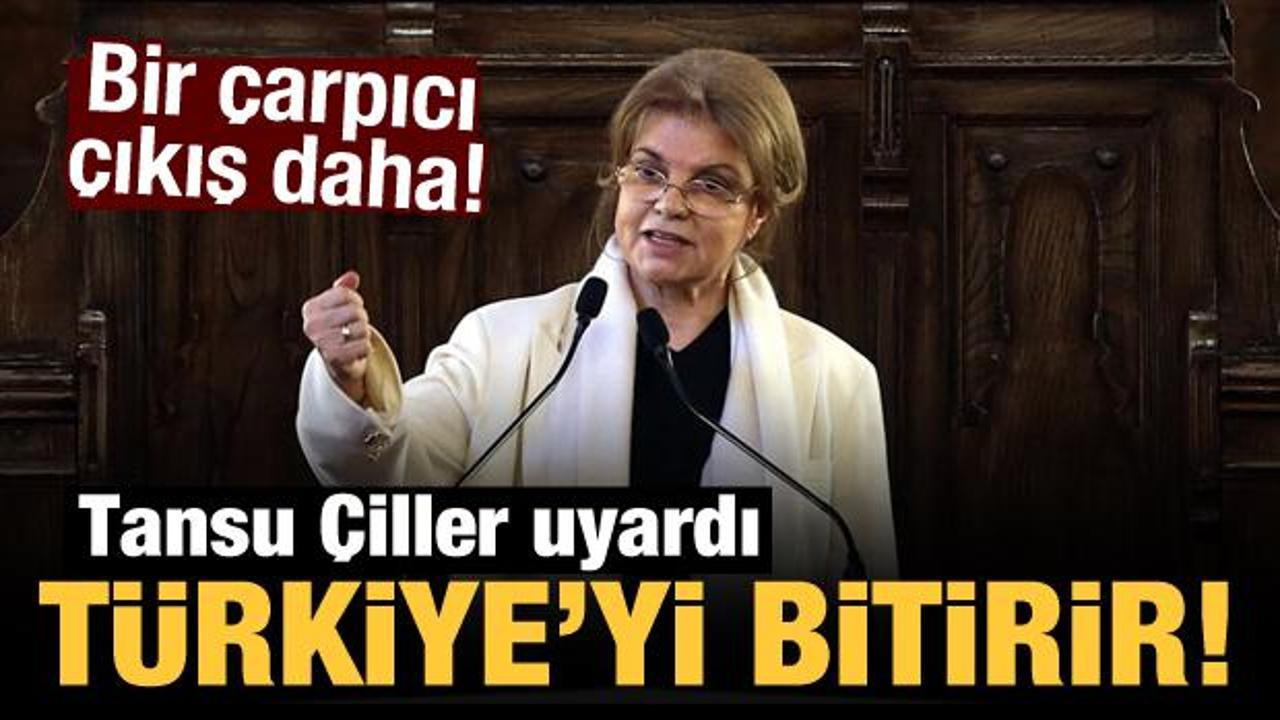 Tansu Çiller uyardı: Koalisyon Türkiye'yi bitirir!