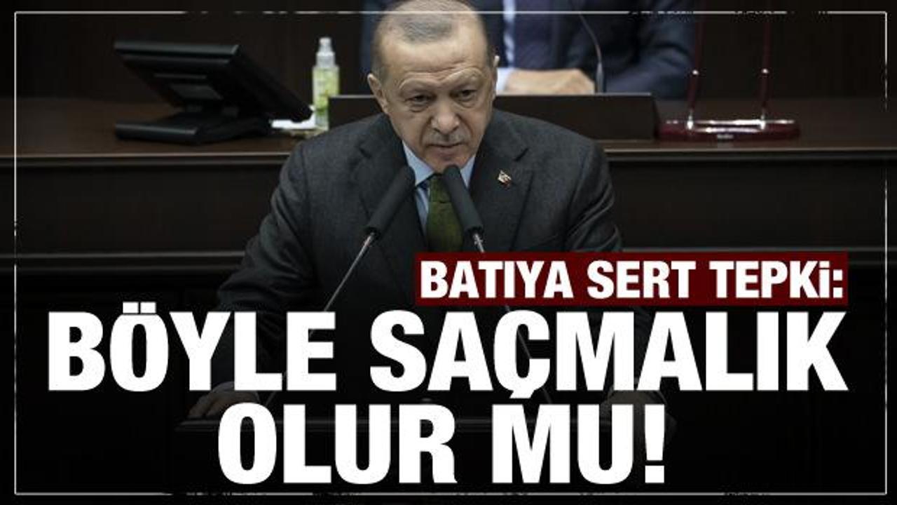 Ukrayna-Rusya krizi için Erdoğan'dan Batı'ya tepki: Böyle saçmalık olur mu!