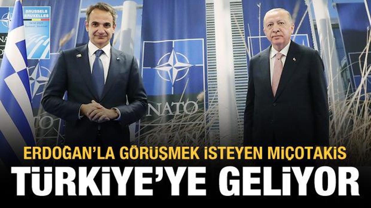 Yunanistan Başbakanı Miçotakis, Türkiye'ye geliyor, Erdoğan'la görüşecek