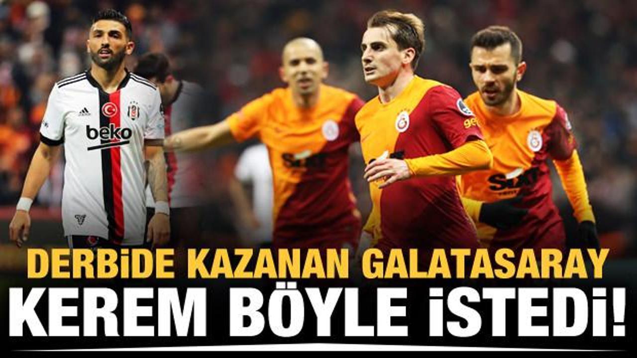 Derbide Galatasaray, Beşiktaş'ı devirdi!
