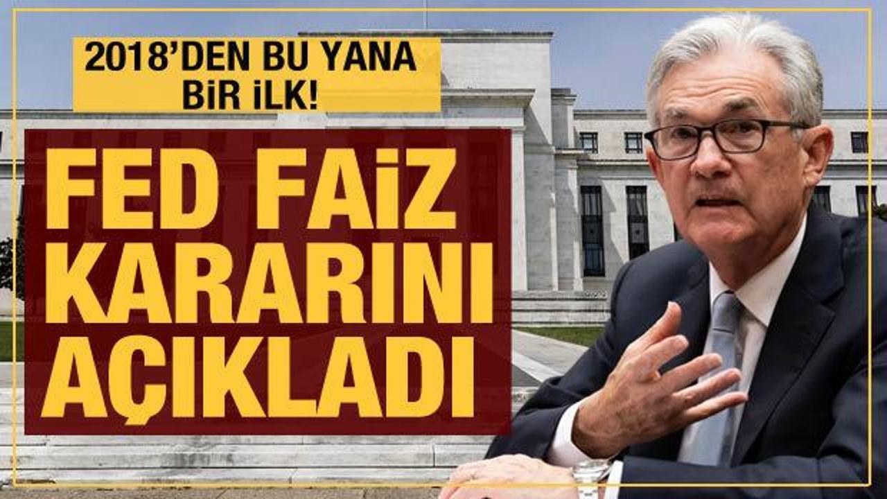 FED faizi 25 puan artırdı