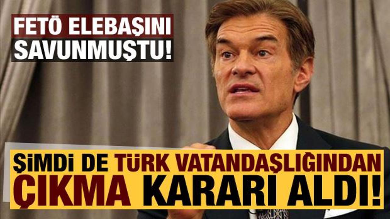 FETÖ elebaşı Gülen'i savunan Mehmet Öz'ün yeni gündemi: Türk vatandaşlığından çıkacak!