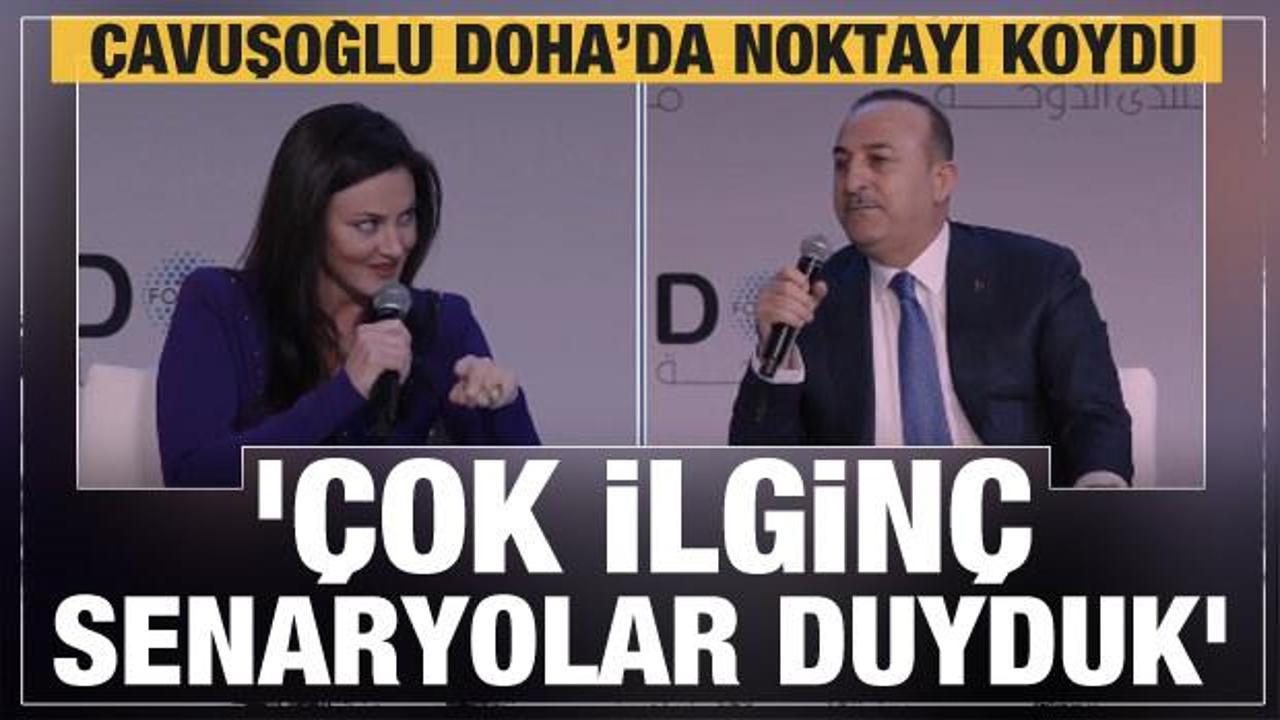 Bakan Çavuşoğlu'ndan S-400 açıklaması: Çok ilginç senaryolar duyduk