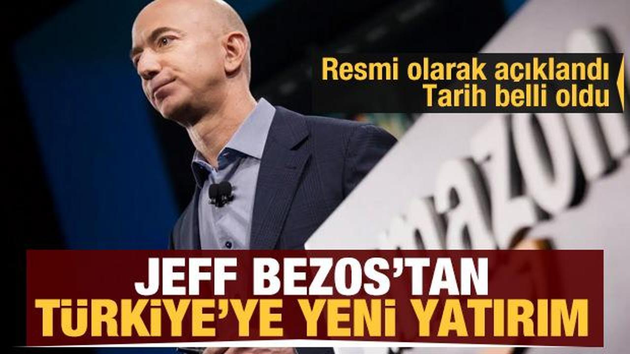 Jeff Bezos'tan T&uuml;rkiye'ye yeni yatırım! Lojistik &uuml;s kuruluyor