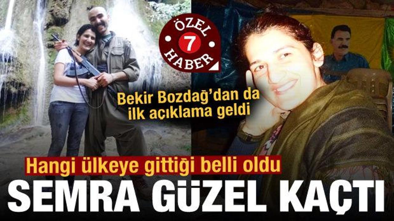 HDP'li Semra Güzel Almanya'ya kaçtı: Bekir Bozdağ'dan ilk açıklama