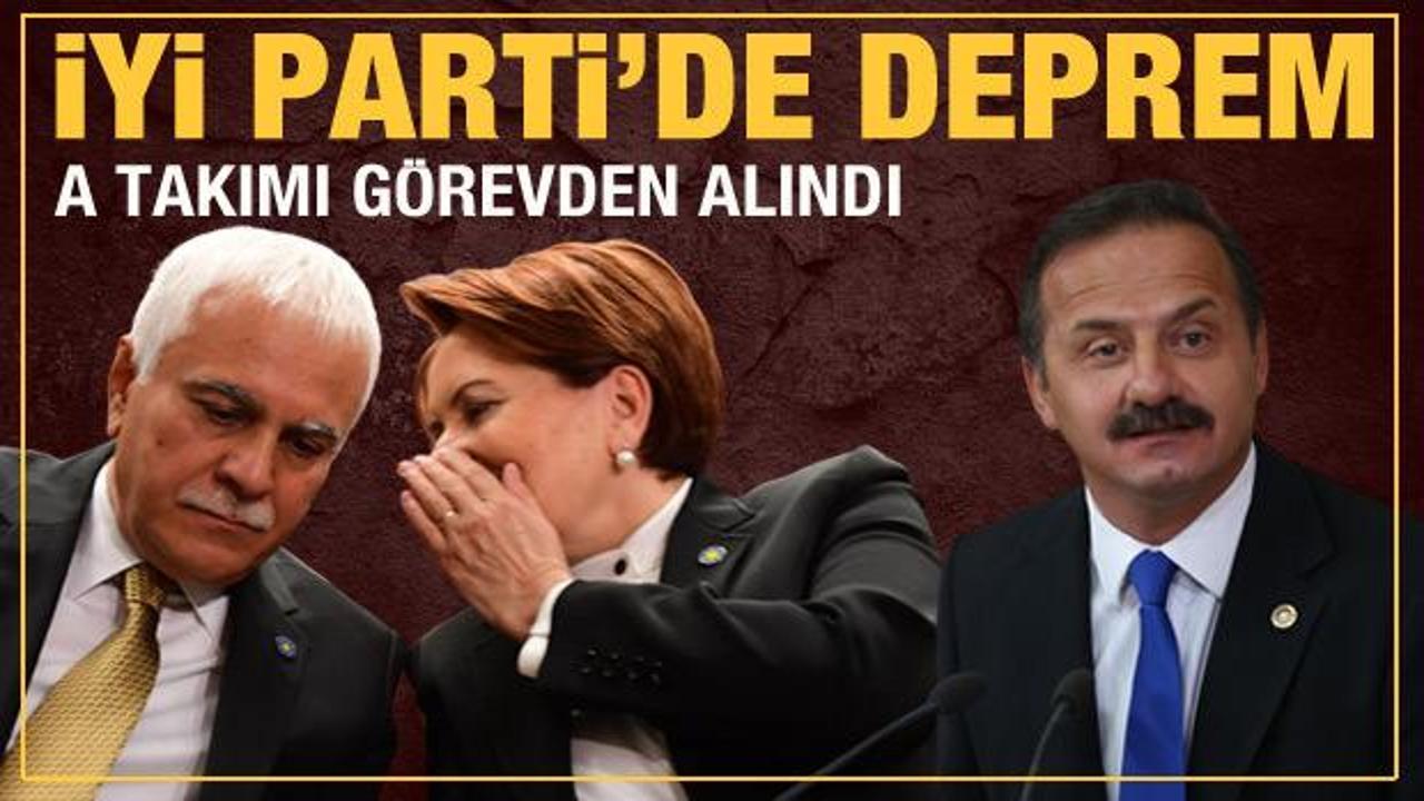 İYİ Parti'de deprem: Yavuz Ağıralioğlu görevden alındı! Koray Aydın'ın görevi değişti