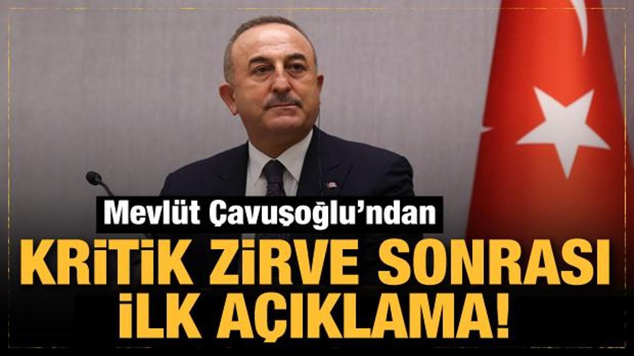 Son Dakika: Çavuşoğlu'ndan Rusya-Ukrayna Zirvesi sonrası ilk açıklama