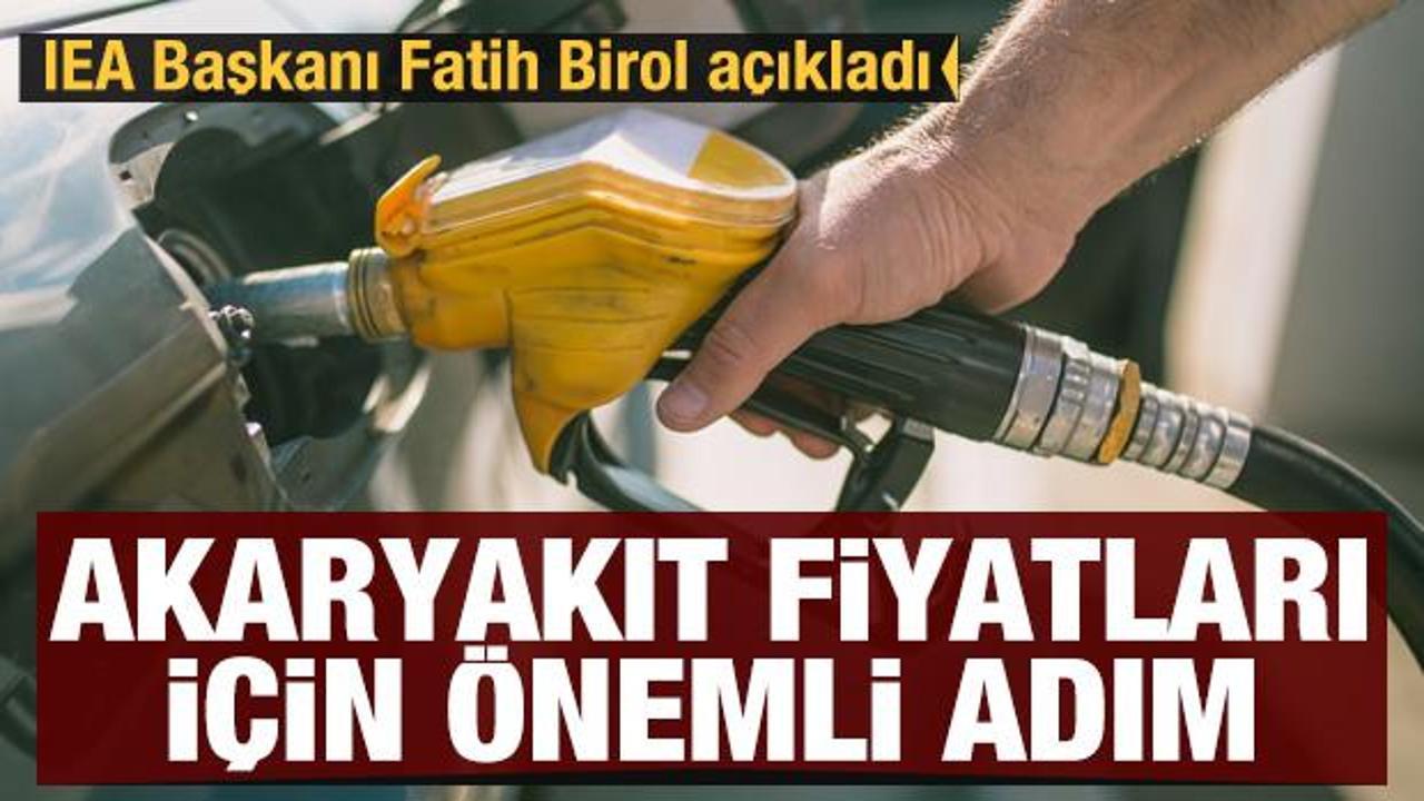 Akaryakıt fiyatları i&ccedil;in &ouml;nemli adım