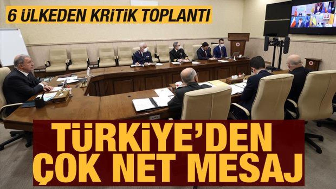 Bakan Akar'dan Ukrayna'dan tahliyeler i&ccedil;in aciliyet vurgusu