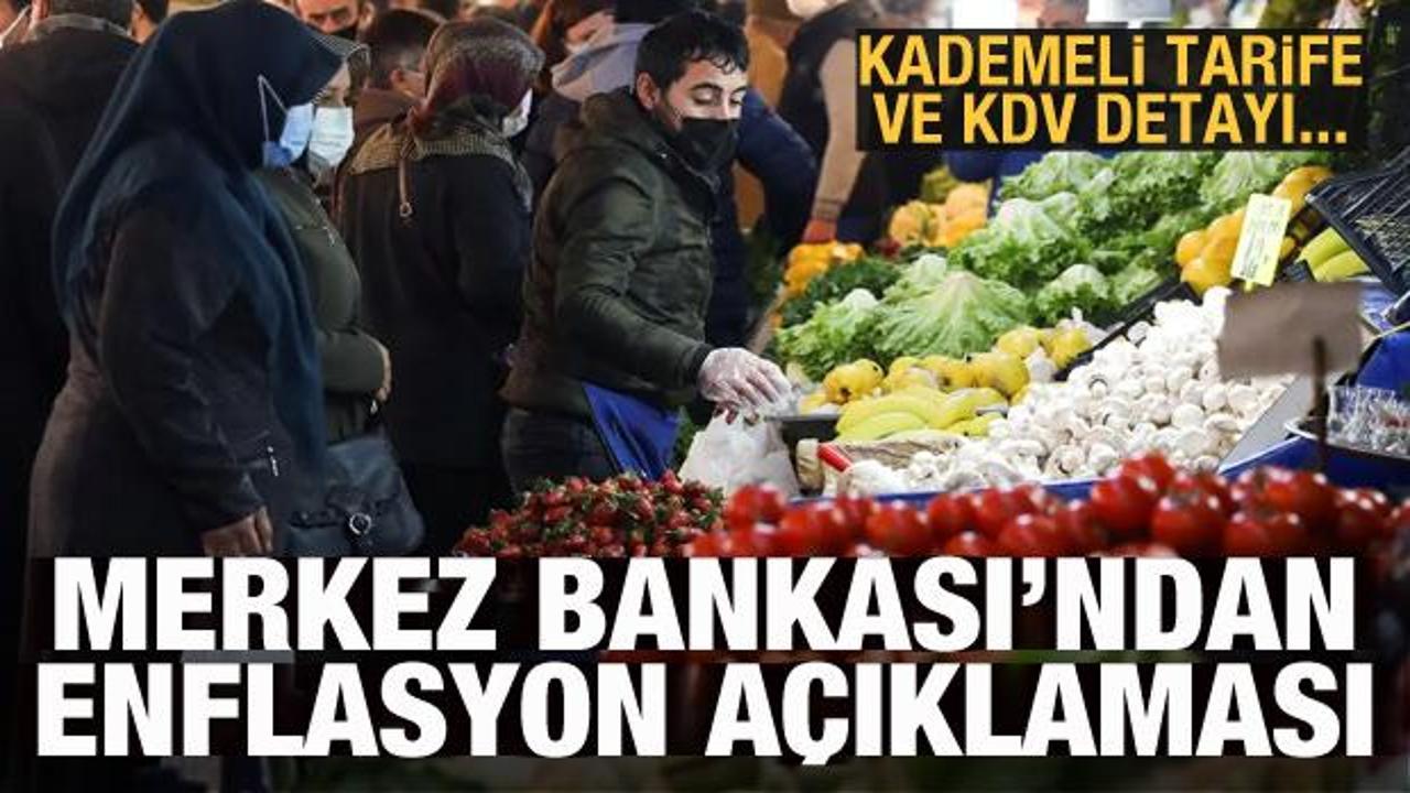 Merkez Bankası'ndan enflasyon a&ccedil;ıklaması