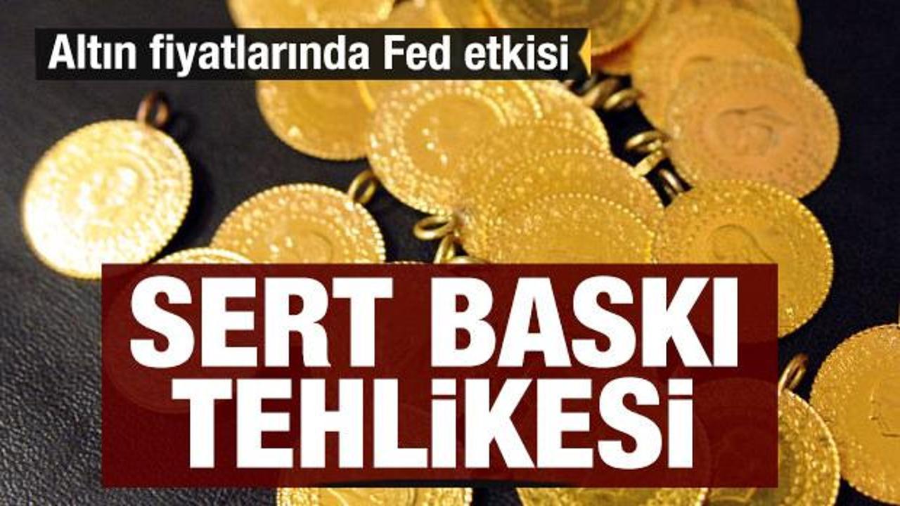 Altın fiyatlarında Fed etkisi: Uzman isim uyardı: Sert satış baskısı gelebilir