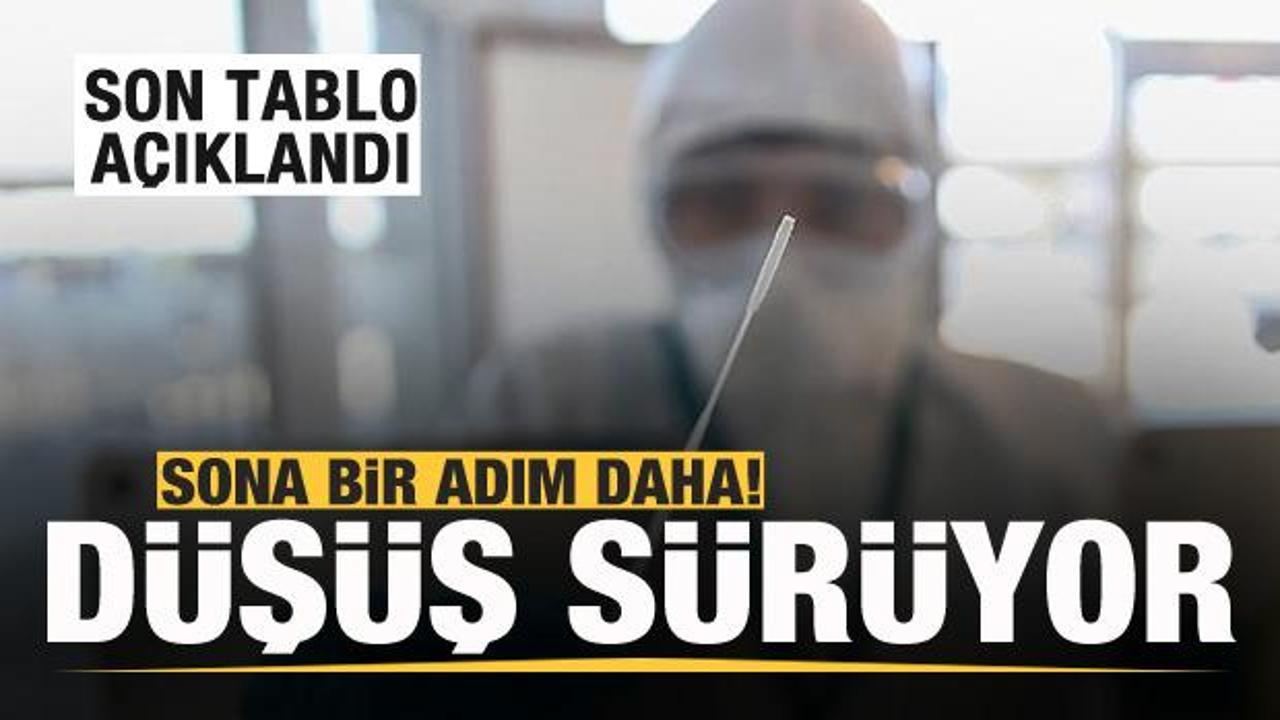 Son dakika: 16 Nisan koronavir&uuml;s tablosu a&ccedil;ıklandı! D&uuml;ş&uuml;ş s&uuml;r&uuml;yor