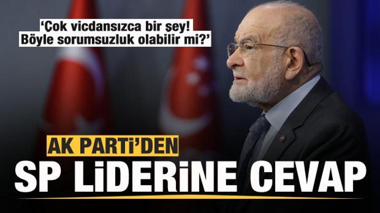 AK Parti'den Karamollaoğlu'nun s&ouml;zlerine cevap: B&ouml;yle bir sorumsuzluk olabilir mi?