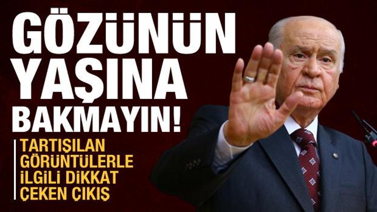 Bah&ccedil;eli'den m&uuml;lteci a&ccedil;ıklaması: Asayişi bozanın g&ouml;z&uuml;n&uuml;n yaşına bakılmasın