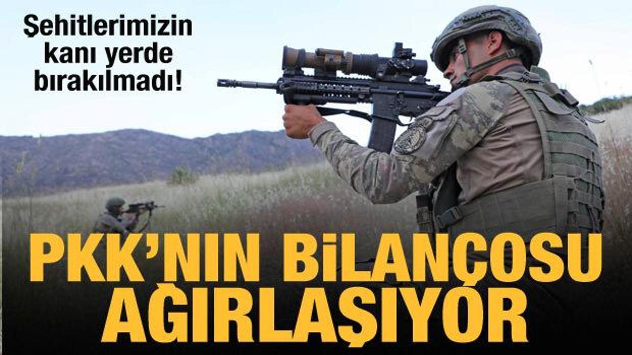 MSB: 50 PKK'lı ter&ouml;rist etkisiz hale getirildi