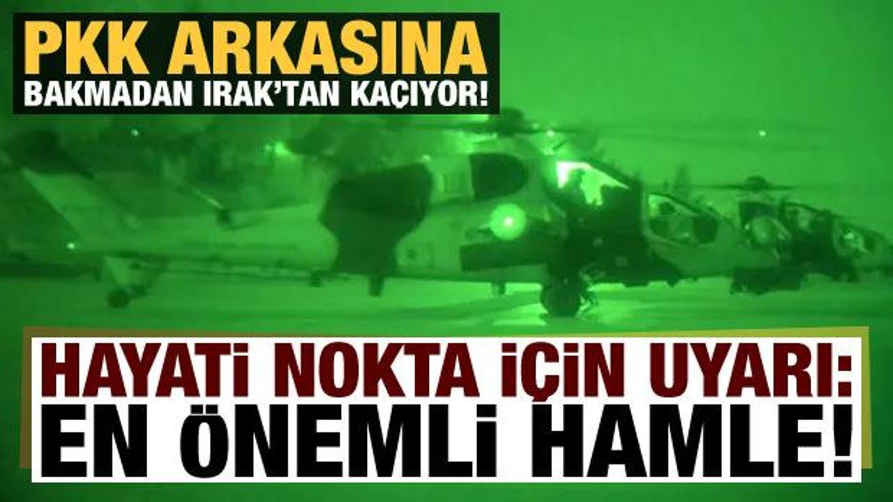 Türk askeri vurdu, PKK Irak'tan koşarak kaçıyor: Hayati nokta için kritik uyarı!