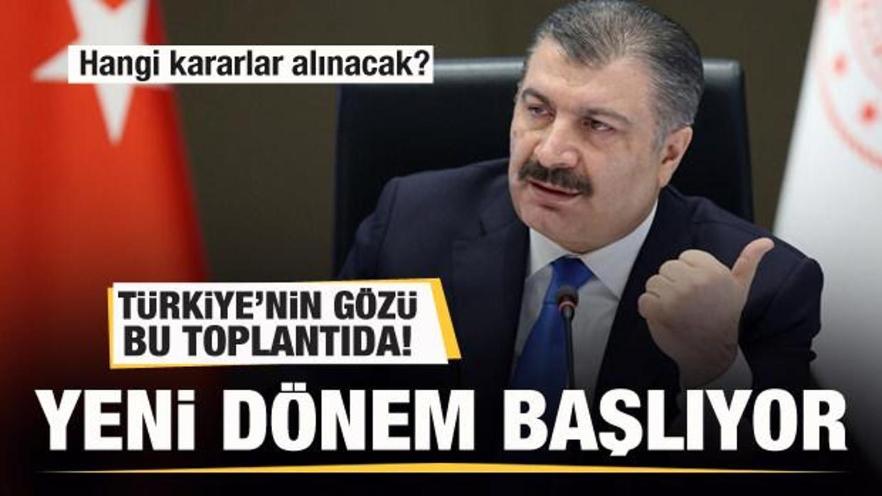 T&uuml;rkiye'nin g&ouml;z&uuml; Bilim Kurulu toplantısında! Yeni d&ouml;nem başlıyor