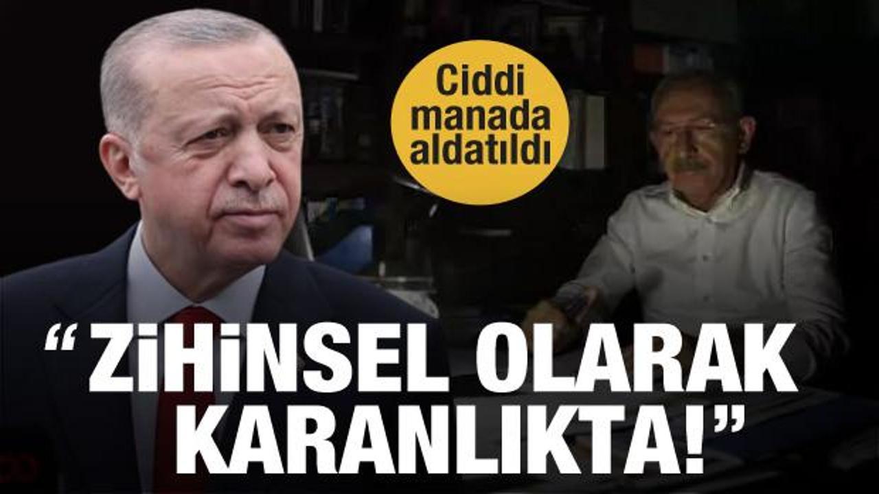 Erdoğan'dan Kılıçdaroğlu'na elektrik tepkisi: Zihinsel olarak karanlıkta