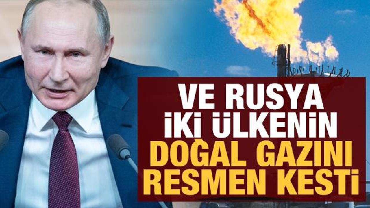 Rusya, Polonya ve Bulgaristan'a gaz sevkiyatını durdurdu