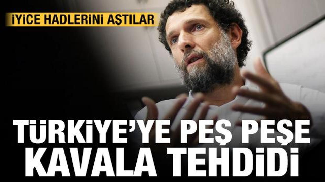 Avrupa'dan Türkiye'ye peş peşe Osman Kavala tehdidi