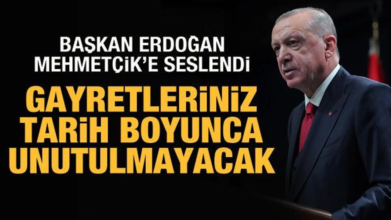 Cumhurbaşkanı Erdoğan, Bakan Akar ile g&ouml;r&uuml;şt&uuml;