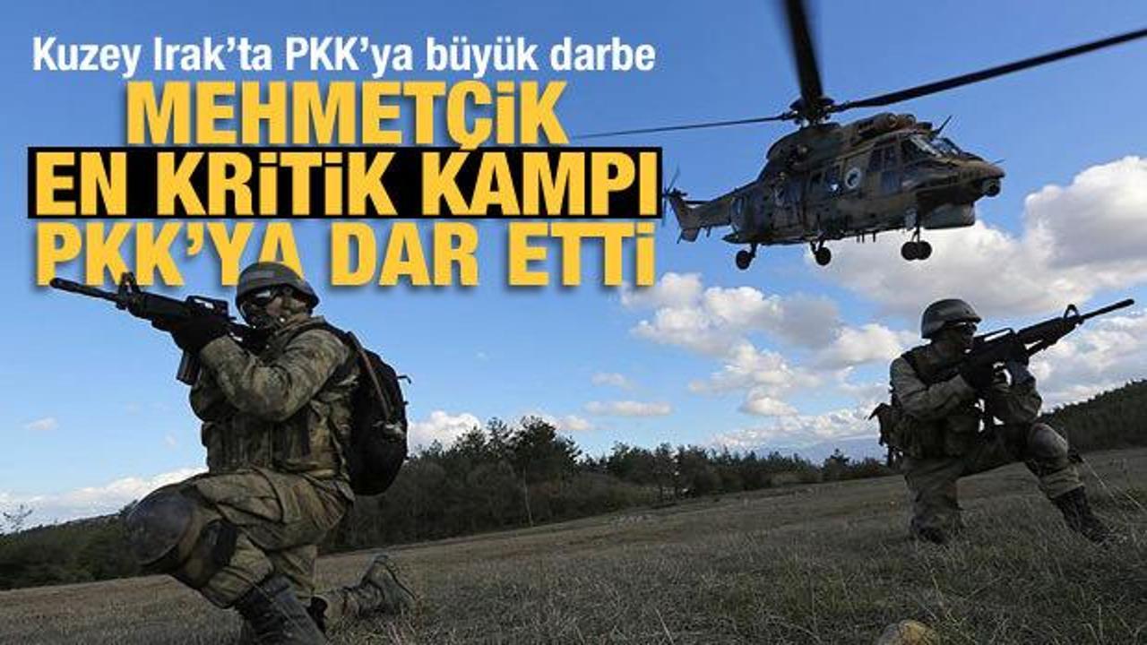 TSK'dan Kuzey Irak'ta PKK'ya darbe: Terör üssü ele geçirildi!