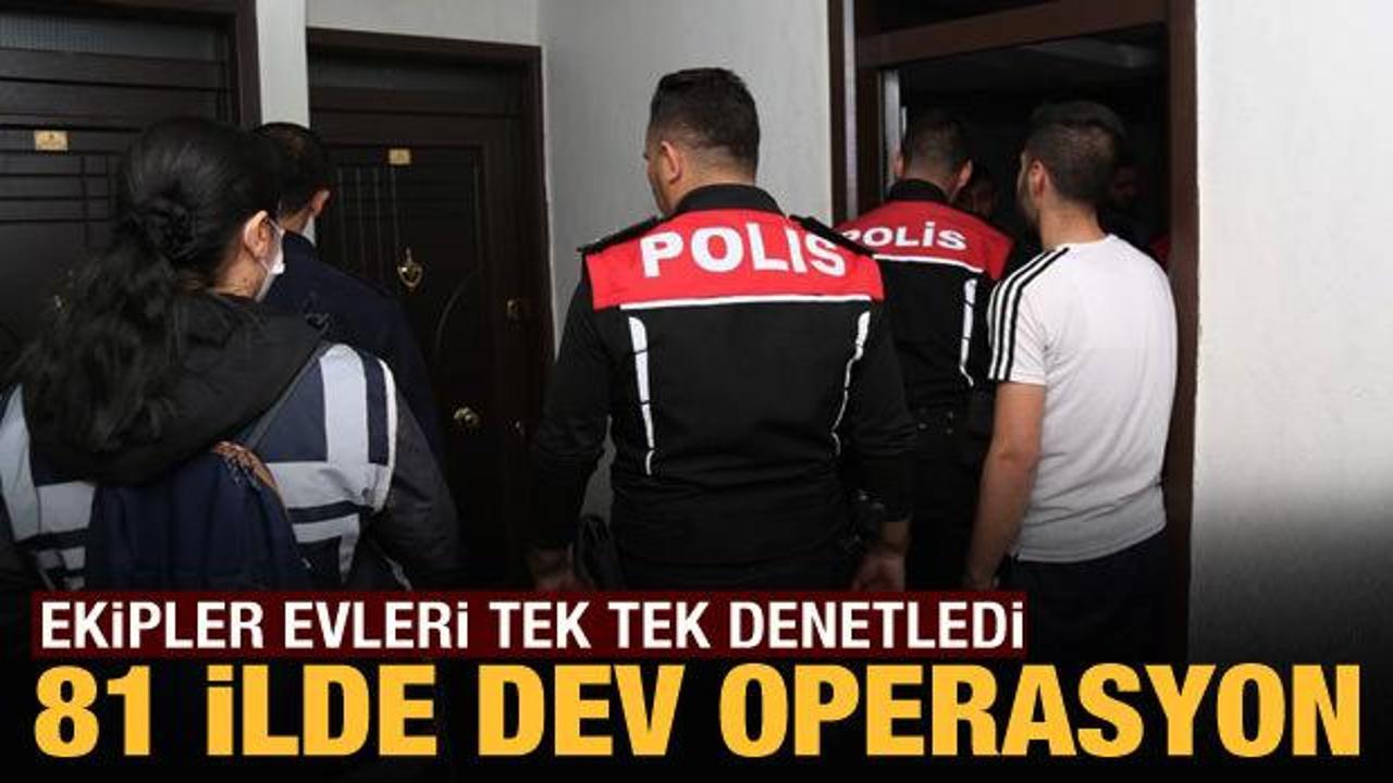 &Uuml;lke genelinde dev operasyon: G&uuml;n&uuml;birlik kiralanan evler denetlendi